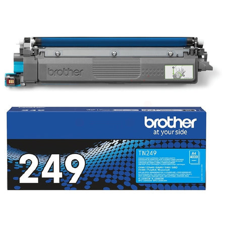 Original Brother TN-249C Toner-Kit cyan extra High-Capacity, 4.000 Seiten