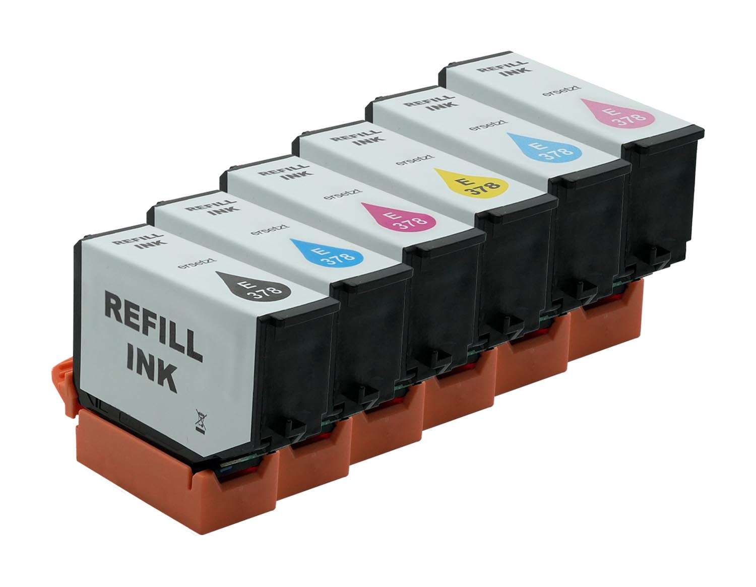 Kompatibel für Epson C13T37884010 / 378 Tintenpatrone MultiPack Bk,C,M,Y,LC,LM, 300 Seiten, Inhalt 9 ml, VE=6