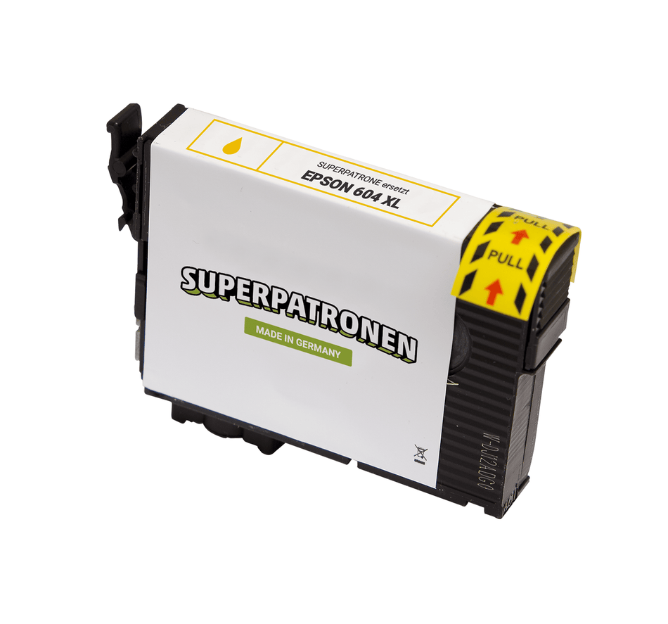 Kompatibel für Epson C13T10H44010 / 604XL Tintenpatrone gelb, 350 Seiten