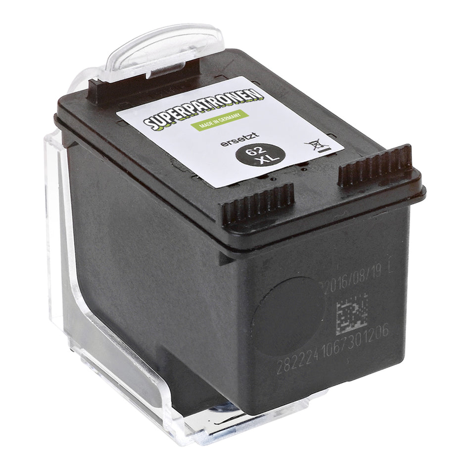 Kompatibel für HP C2P05AE / 62XL Druckkopfpatrone schwarz, 600 Seiten