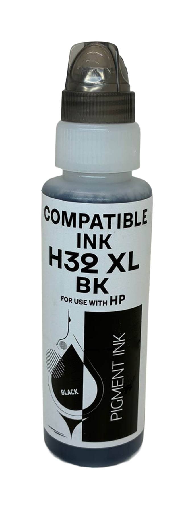 Kompatibel für HP 1VV24AE / 32XL Tintenpatrone schwarz, Inhalt 100 ml