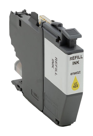 Refill Brother LC-422XL Tintenpatrone gelb