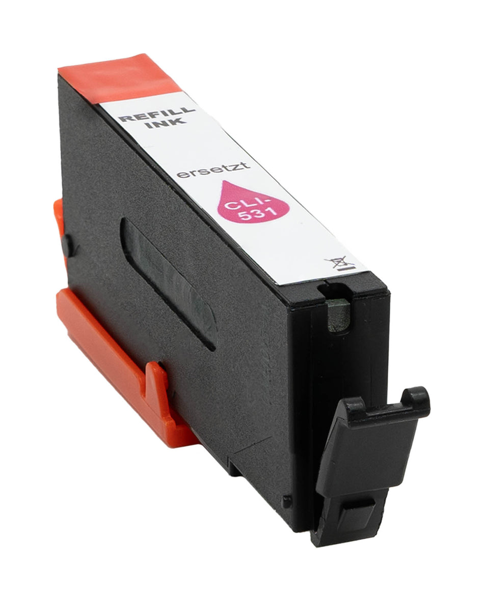 Kompatibel für Canon 6120C001 / CLI-531 M Tintenpatrone magenta, 475 Seiten