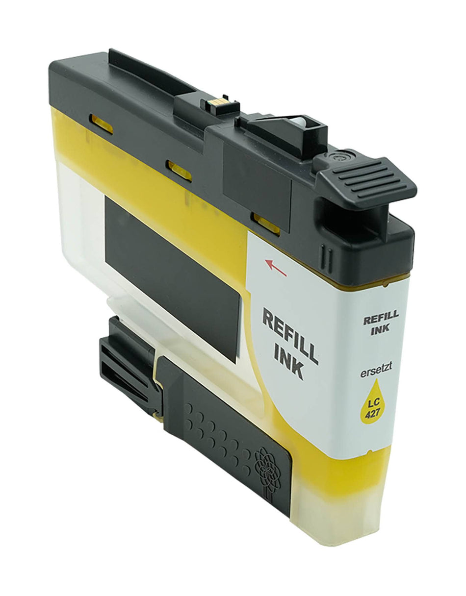 Kompatibel für Brother LC-427Y Tintenpatrone gelb, 1.500 Seiten