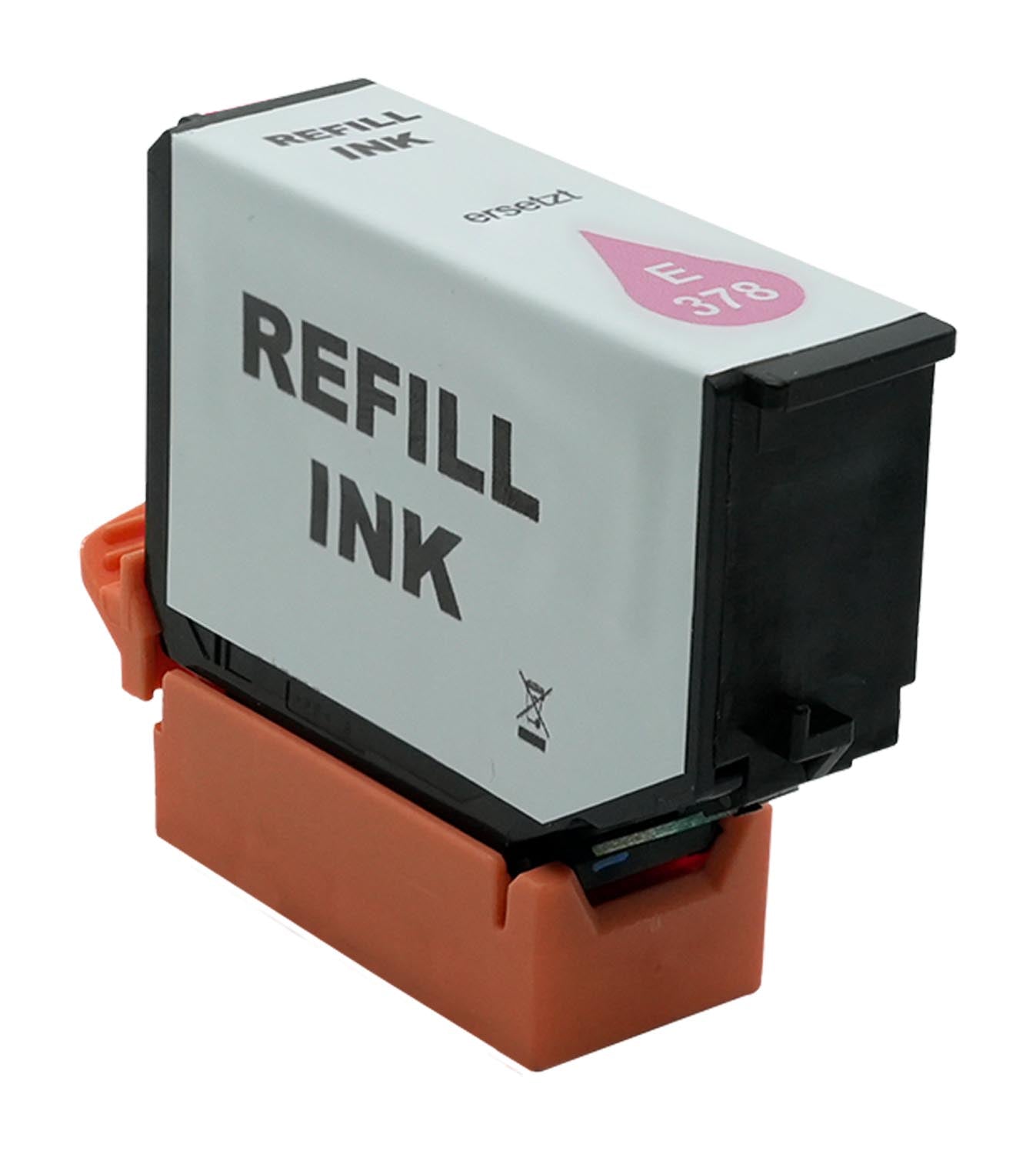 Kompatibel für Epson C13T37864010 / 378 Tintenpatrone magenta hell, 300 Seiten