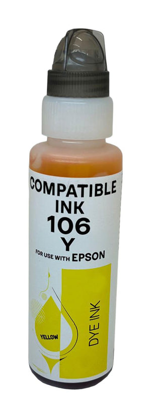Refill Epson 106 C13T00R440 Tintenflasche gelb · Inhalt 70 ml
