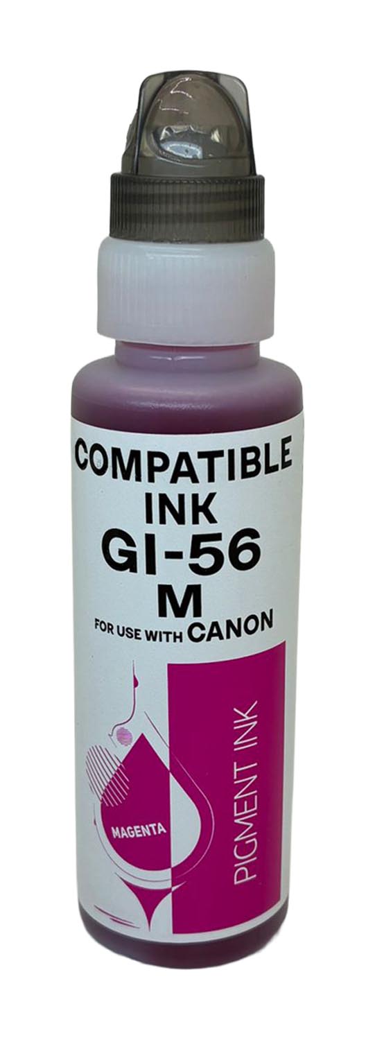Kompatibel für Canon 4431C001 / GI-56 M Tintenflasche magenta, Inhalt 100 ml