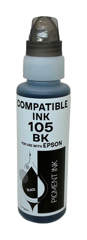 Refill Epson 105 C13T00Q140 Tintenflasche schwarz · Inhalt 100 ml