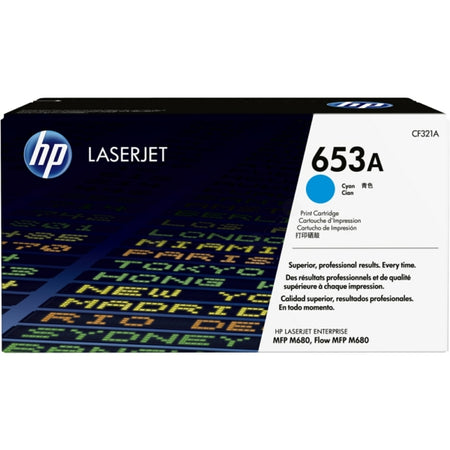 Original HP CF321A / 653A Tonerkartusche cyan, 16.500 Seiten