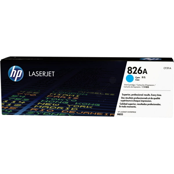 Original HP CF311A / 826A Toner cyan, 31.500 Seiten
