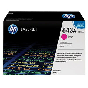 Original HP 643A / Q5953A Toner magenta · 10.000 Seiten