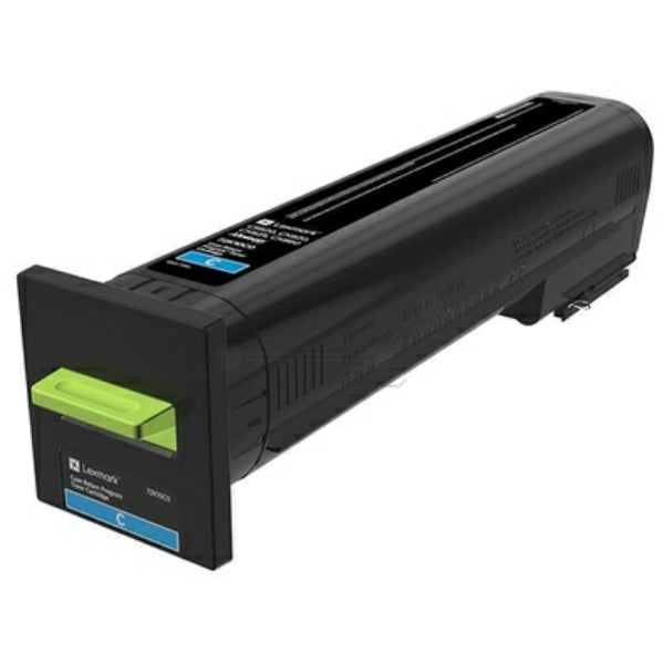 Original Lexmark 72K20C0 Toner-Kit cyan return program, 8.000 Seiten