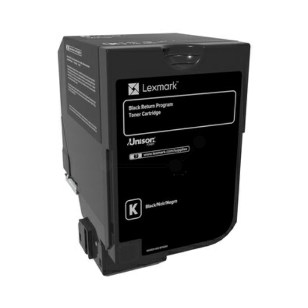 Original Lexmark 84C2HKE Toner-Kit schwarz return program Projekt, 25.000 Seiten
