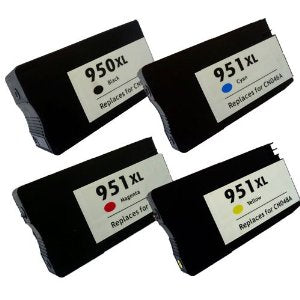 Kompatibel zu HP 950XL & 951XL Tintenpatrone 4er-Set Bk,C,M,Y
