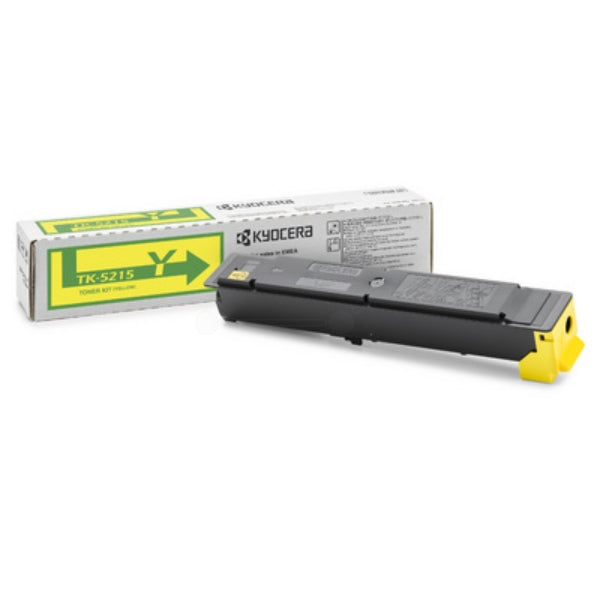 Original Kyocera 1T02R6ANL0 / TK-5215 Y Toner-Kit gelb, 15.000 Seiten
