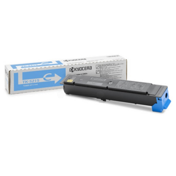 Original Kyocera 1T02R6CNL0 / TK-5215 C Toner-Kit cyan, 15.000 Seiten