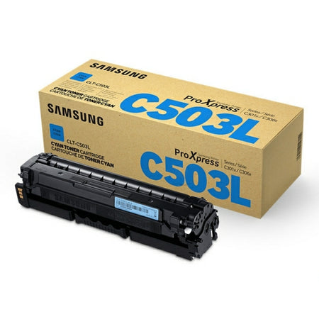 Original HP SU014A / CLT-C503L Tonerkartusche cyan, 5.000 Seiten