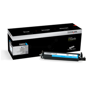 Original Lexmark 70C0D20 / 700D2 Entwicklereinheit cyan, 40.000 Seiten