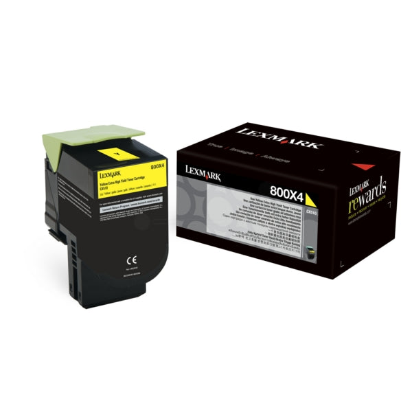 Original Lexmark 80C0X30 / 800X3 Toner-Kit magenta extra High-Capacity, 4.000 Seiten