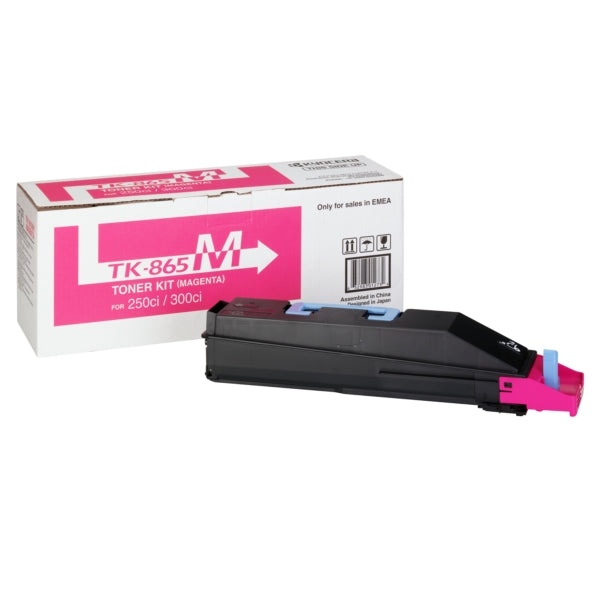 Original Kyocera 1T02JZBEU0 / TK-865 M Toner magenta, 12.000 Seiten