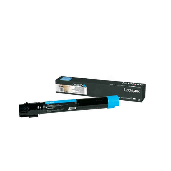 Original Lexmark C950X2CG Toner cyan, 22.000 Seiten