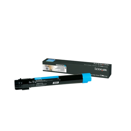 Original Lexmark X950X2CG Toner cyan extra High-Capacity, 22.000 Seiten