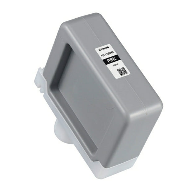 Original Canon 0850C001 / PFI-1100 PBK Tintenpatrone schwarz foto, Inhalt 160 ml