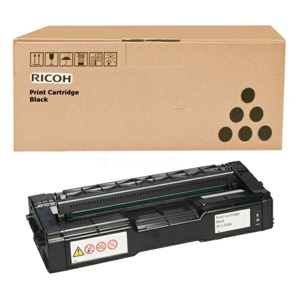 Original Ricoh 407716 Toner schwarz High-Capacity, 6.500 Seiten