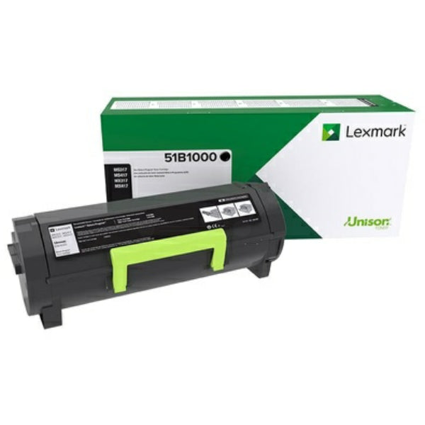 Original Lexmark 51B00A0 Toner-Kit, 2.500 Seiten