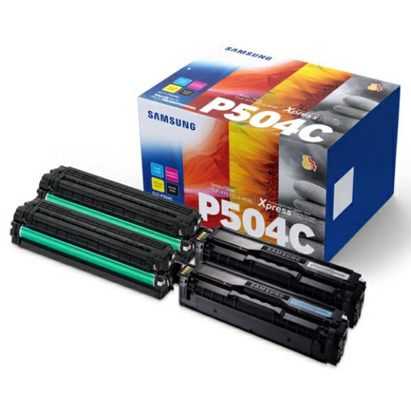 Original HP SU400A / CLT-P504C Tonerkartusche MultiPack Bk,C,M,Y, Inhalt 2500pg + 3x1800pg