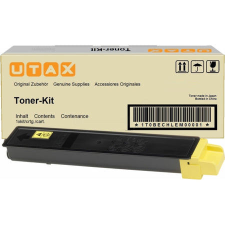 Original Utax 662511016 / CK-8510 Y Toner-Kit gelb, 12.000 Seiten