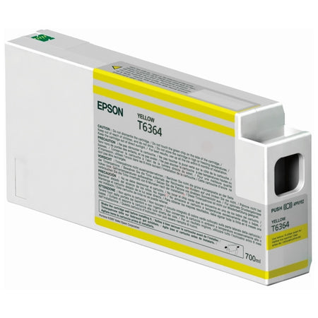 Original Epson C13T636400 / T6364 Tintenpatrone gelb, Inhalt 700 ml