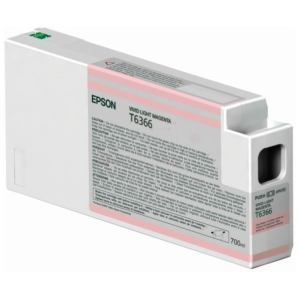 Original Epson C13T636600 / T6366 Tintenpatrone magenta hell, Inhalt 700 ml