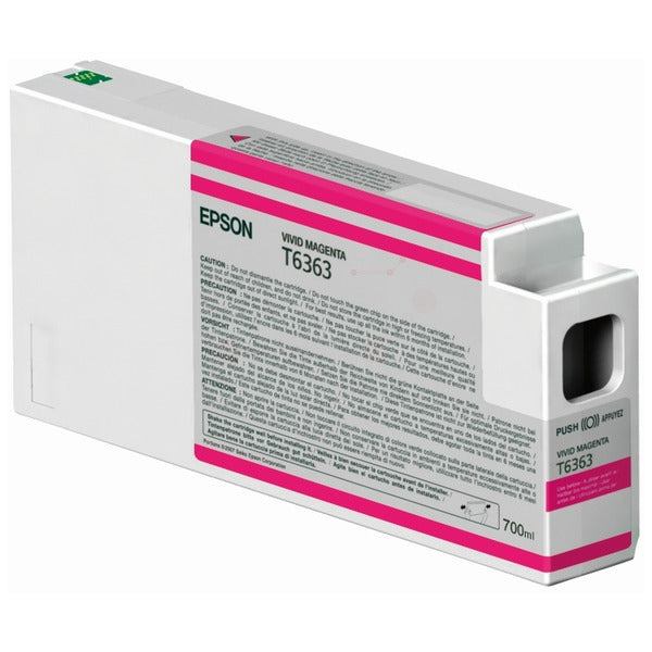 Original Epson C13T636300 / T6363 Tintenpatrone magenta, Inhalt 700 ml
