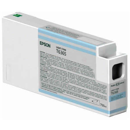 Original Epson C13T636500 / T6365 Tintenpatrone cyan hell, Inhalt 700 ml