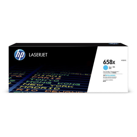 Original HP W2001X / 658X Toner cyan High-Capacity, 28.000 Seiten