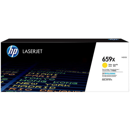 Original HP W2012X / 659X Toner-Kit gelb High-Capacity, 29.000 Seiten