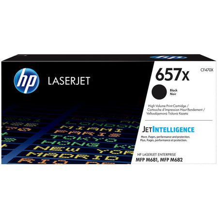Original HP CF470X / 657X Tonerkartusche schwarz, 28.000 Seiten