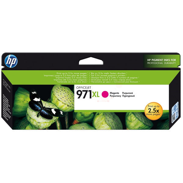 Original HP CN627AE / 971XL Tintenpatrone magenta High-Capacity, 6.600 Seiten, Inhalt 80,5 ml