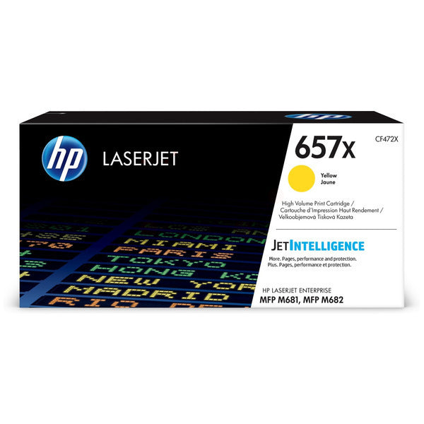 Original HP CF472X / 657X Tonerkartusche gelb, 23.000 Seiten