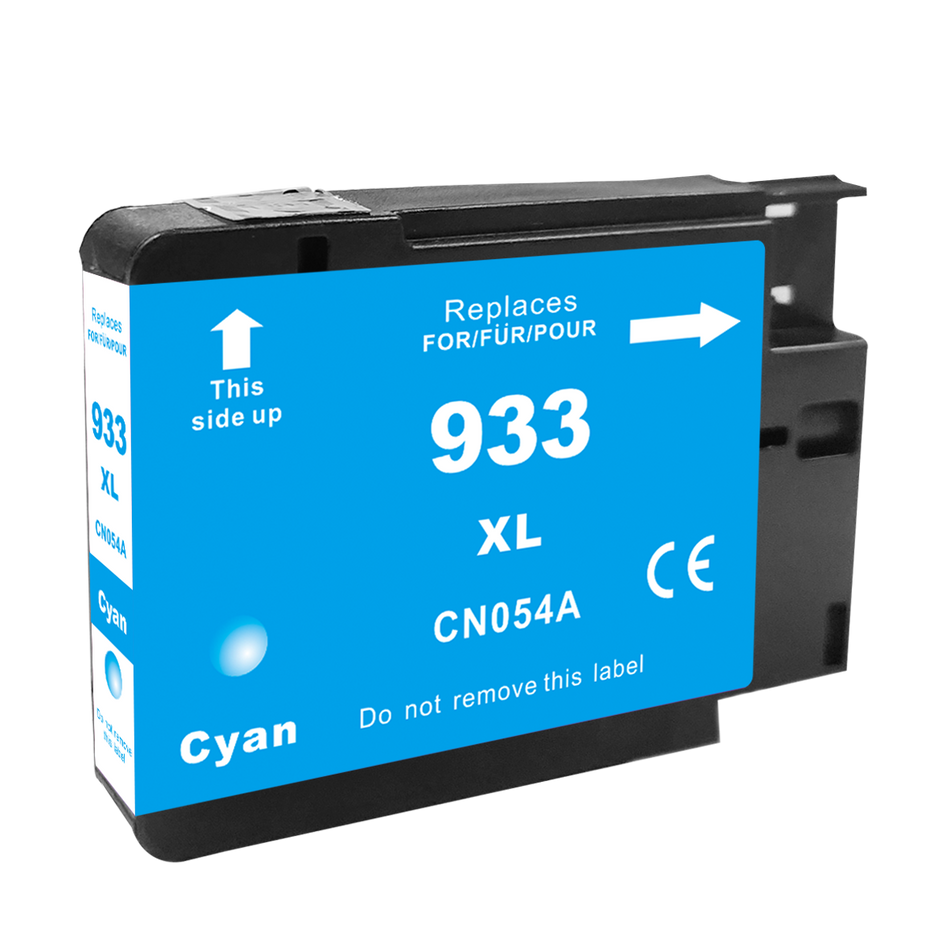 Kompatibel für HP CN054AE / 933XL Tintenpatrone cyan, Inhalt 13 ml