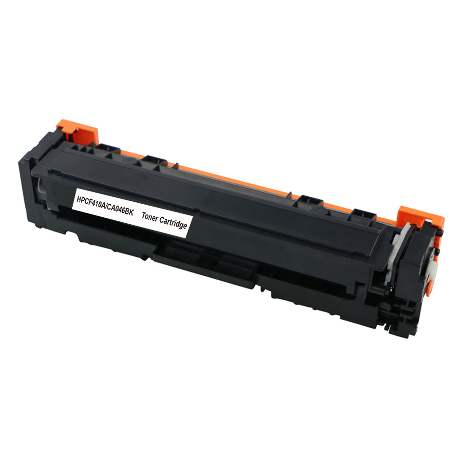 Kompatibel für Canon 1250C002 / 046 HP CF410A / 410A Tonerkartusche schwarz, 2.200 Seiten