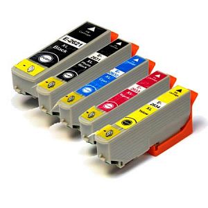 Kompatibel für Epson C13T26314010 / 26XL Tintenpatrone schwarz foto XL, Inhalt 13 ml