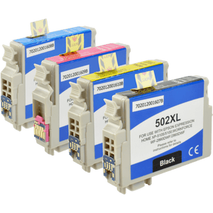 Kompatibel zu Epson 502XL Tintenpatrone 4er-Set Bk,C,M,Y