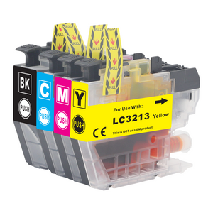 Kompatibel zu Brother LC-3213 Tintenpatrone 4er-Set Bk,C,M,Y