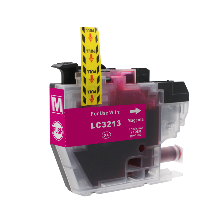Kompatibel für Brother LC-3213M Tintenpatrone magenta, Inhalt 7 ml