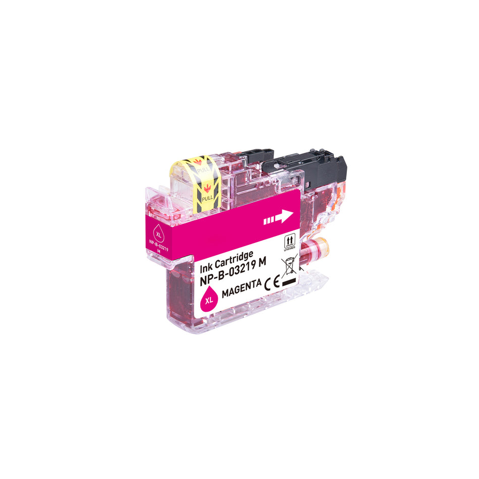 Kompatibel für Brother LC-3219XLM Tintenpatrone magenta, Inhalt 18 ml