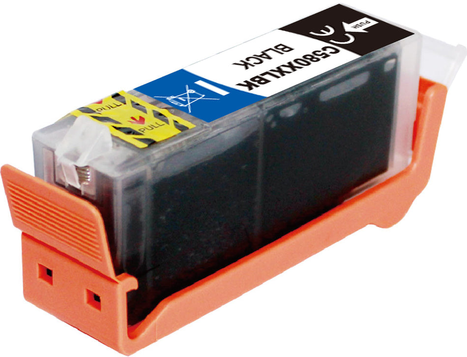 Kompatibel für Canon 2078C001 / PGI-580 PGBK Tintenpatrone schwarz, Inhalt 27 ml