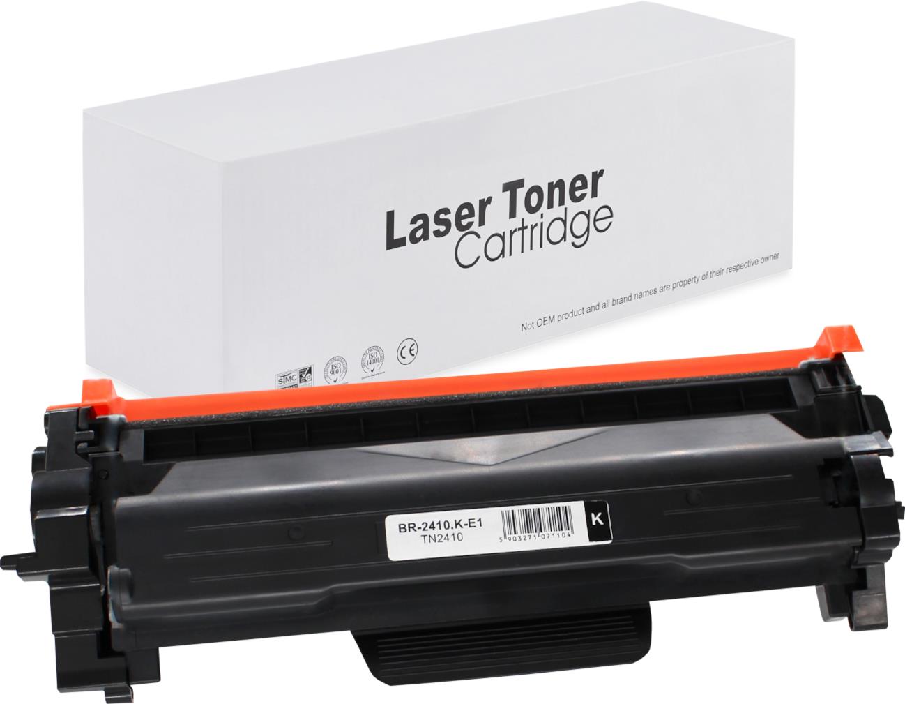 Kompatibel für Brother TN-2410 Toner-Kit, 1.200 Seiten