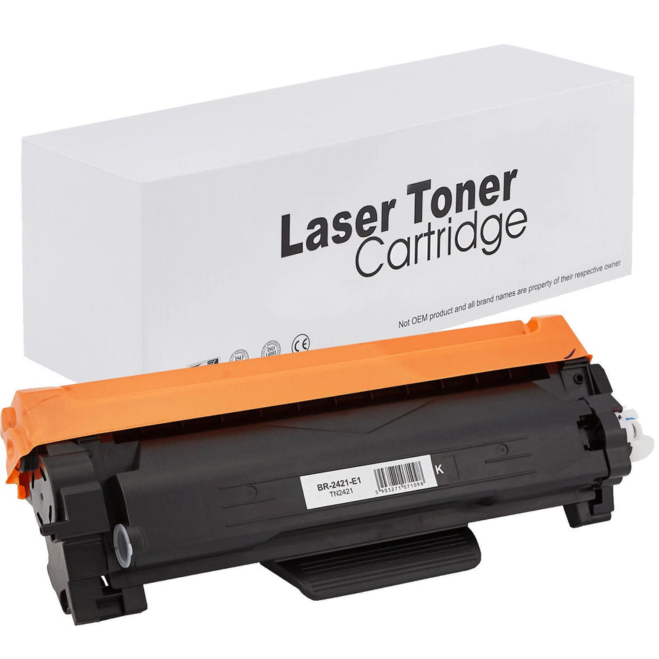 Kompatibel für Brother TN-2411,TN-2421 Toner-Kit, 3.000 Seiten